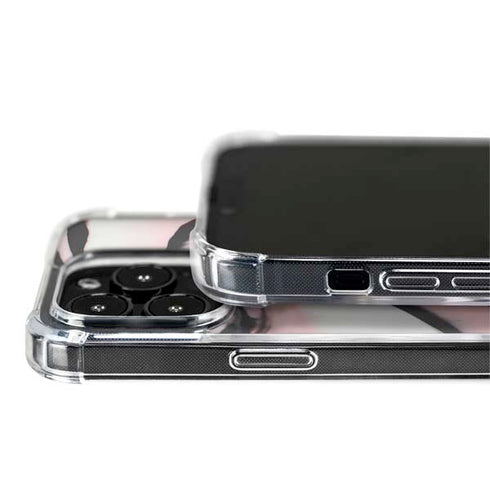 Pink Marble Ink iPhone 15 Pro MagSafe Case